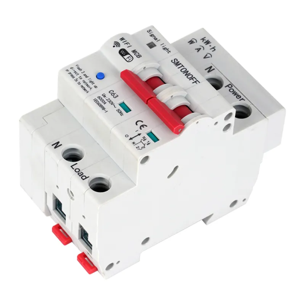 Smartonoff Bulgaria SMTONOFF 2P 63A WiFi Интелигентен MCB Прекъсвач