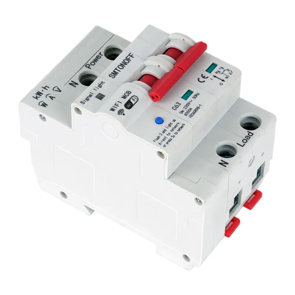 Smartonoff Bulgaria SMTONOFF 2P 63A WiFi Интелигентен MCB Прекъсвач