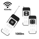 Smartonoff Bulgaria Безжично Дистанционно Управление 433Mhz с 4 бутона, 1000M