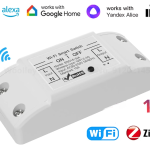 Smartonoff Bulgaria eWelink WiFi 16A Интелигентен Превключвател с Таймер Дистанционно Управление Автоматизация Съвместим с Alexa Google Home и Alice