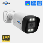 Hiseeu 4K POE IP CCTV IP66 Водоустойчива Охранителна Камера XMeye Pro APP