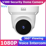 XIAOVV Q1 1080P WiFi IP Вътрешна Камера Бебефон Нощно виждане V380Pro APP