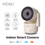 MoesHouse Tuya 4MP WiFi PTZ Камера IR Нощно виждане Двупосочен интерком