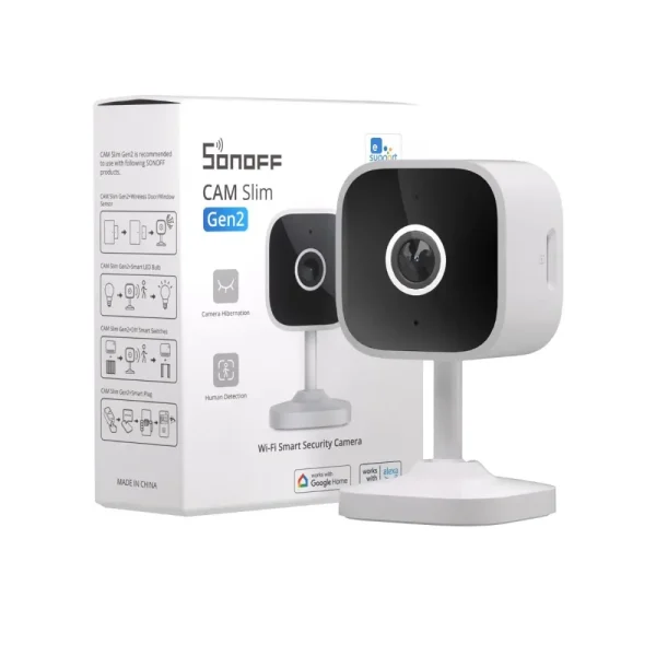 SONOFF CAM Slim Gen2 Интелигентна Охранителна Камера - Image 4
