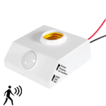 LED Автоматичен сензор за човешко тяло с инфрачервен (IR) сензор за E27 фасунга 110-240V
