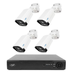 PNI House IP716 Комплект за видеонаблюдение NVR 16CH ONVIF + 4 камери PNI IP125 екстериор 5MP IP66
