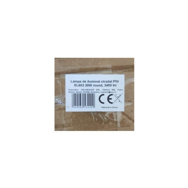 PNI SL603 30W Кръгла лампа за улично осветление 3400lm - Image 6